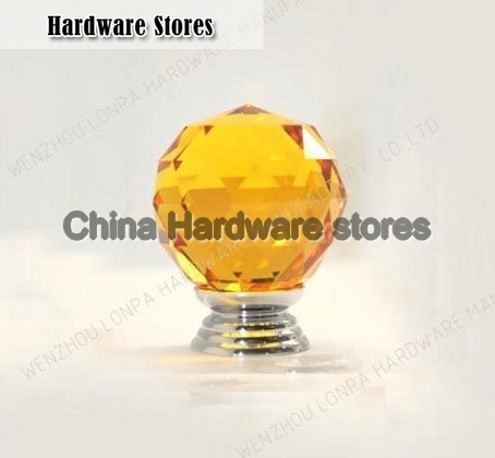 6Pcs/Lot Decorative K9 Orange Crystal Glass Chrome Cabinet Knobs And Handle(Diameter: 30MM Color:Orange) 6Pcs/Lot Decorative K9 Orange Crystal Glass Chrome Cabinet Knobs And Handle(Diameter: 30MM Color:Orange)