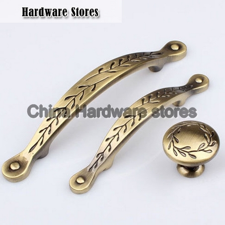 96/128mm Hole Spaceing Cyan Bronze Ambry handle drawer pull knob hardware cupboard door handles door knob