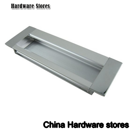 Home Hardware Aluminum furniture clasping sliding door handle drawer pulls(C.C.:96mm,Length:110mm)