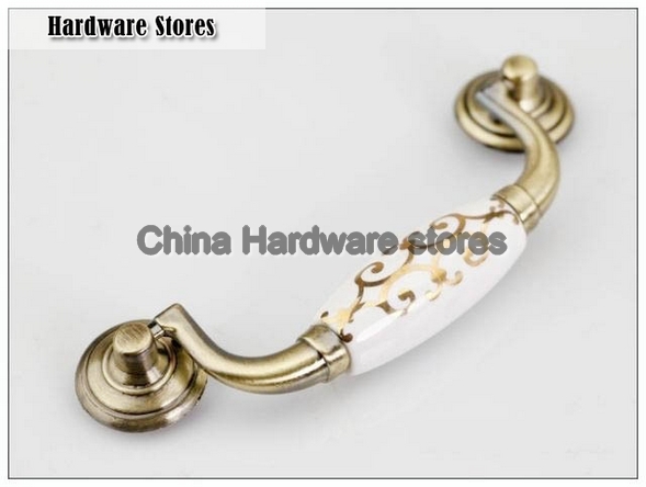 Ceramic Kitchen Cabinet And Furniture Door Handle(C.C.110mm, 135mm) Ceramic Kitchen Cabinet And Furniture Door Handle(C.C.110mm, 135mm)