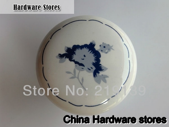 furniture ceramic knobs-8018