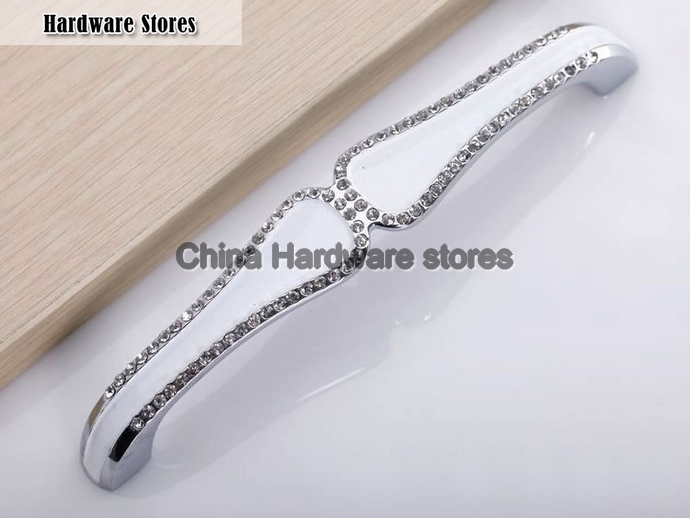 Child Room Crystal Handles Kitchen Cabinet Knobs ?Drawer Pulls (C.C.:128mm,Length:145mm) Child Room Crystal Handles Kitchen Cabinet Knobs ?Drawer Pulls (C.C.:128mm,Length:145mm)