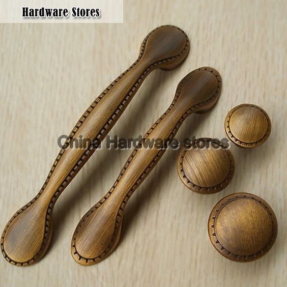 Coffee antique copper European style handle/ambry drawer cupboard door knob Coffee antique copper European style handle/ambry drawer cupboard door knob