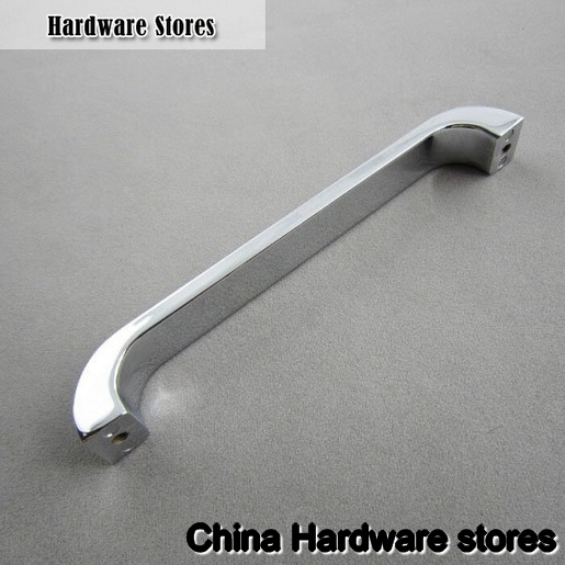 K9 Clear Crystal Chrome Cabinet Drawer Glass Knob Handle New (C.C.:128mm,Length:140mm)
