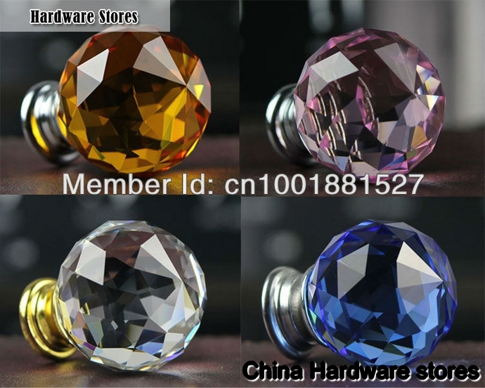 round crystal knobs-9002