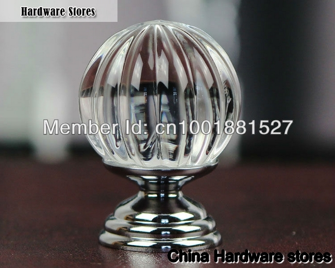 crystal drawer pull-9009