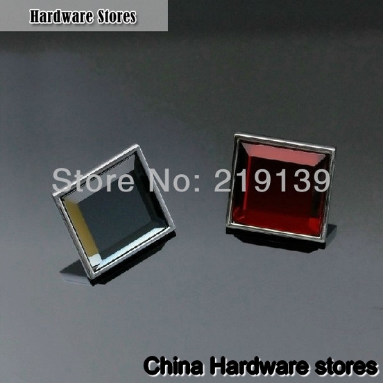 Square Crystal Knob-9023