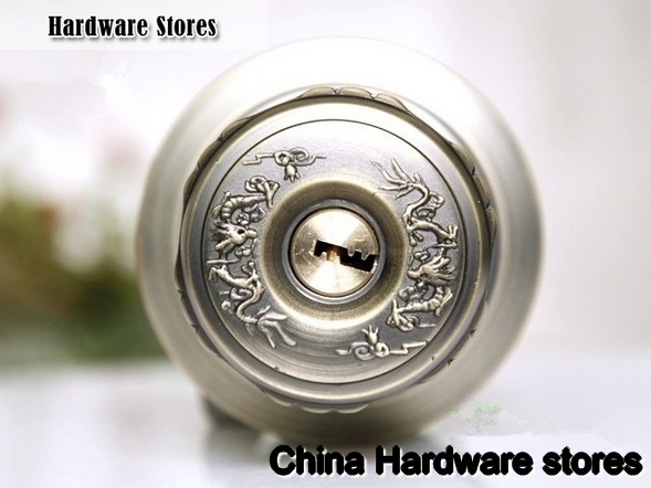 Hot Znic Alloy Round Ball Locks Door Handle Lock Diary with Key Push Lock Latch Antique Rfid Cabinet Kitchen Locks Handle