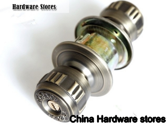 Hot Znic Alloy Round Ball Locks Door Handle Lock Diary with Key Push Lock Latch Antique Rfid Cabinet Kitchen Locks Handle