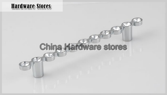 Furniture Hardware Diamond Glass Crystal Drawer Handles Door Knob (C.C.:96mm, Longth:140) Furniture Hardware Diamond Glass Crystal Drawer Handles Door Knob (C.C.:96mm, Longth:140)