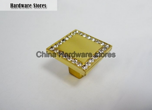 Hot Sales!!! 27X27 MM Crystal Cabinet Knobs For Furniture Hardware Hot Sales!!! 27X27 MM Crystal Cabinet Knobs For Furniture Hardware
