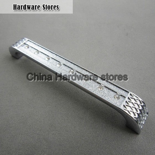 K9 Clear Crystal Chrome Cabinet Drawer Glass Knob Handle New (C.C.:128mm,Length:140mm) K9 Clear Crystal Chrome Cabinet Drawer Glass Knob Handle New (C.C.:128mm,Length:140mm)