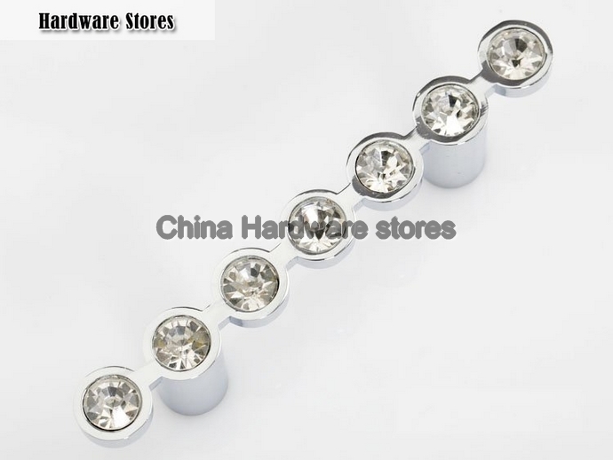 K9 Crystal Glass Chrome Cabinet Cupboard Door Knob R6024-64(C.C.:64mm, Longth:110) K9 Crystal Glass Chrome Cabinet Cupboard Door Knob R6024-64(C.C.:64mm, Longth:110)