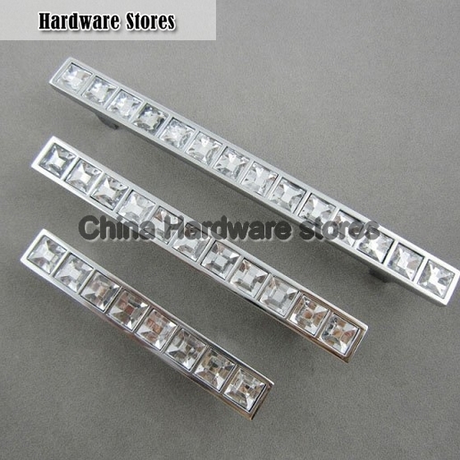K9 Top Quality Crystal Glass Handle Knob Cabinet Door New (C.C.:128mm,Length:170mm) K9 Top Quality Crystal Glass Handle Knob Cabinet Door New (C.C.:128mm,Length:170mm)