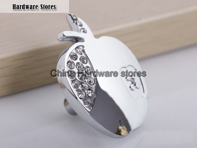 Lot Of 10 Furniture Hardware ?K9 Crystal Glass Apple ?Knob Cabinet Door New (Diameter: 35MM) Lot Of 10 Furniture Hardware ?K9 Crystal Glass Apple ?Knob Cabinet Door New (Diameter: 35MM)