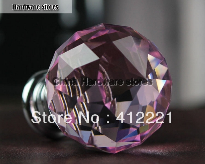 NEW 10x 35mm Crystal Clear ROUND Cabinet Knob Drawer Pull Handle Kitchen Door Wardrobe Hardware NEW 10x 35mm Crystal Clear ROUND Cabinet Knob Drawer Pull Handle Kitchen Door Wardrobe Hardware