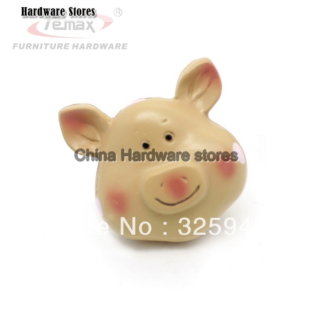 New Cartoon Pig Charm Kitchen Cabinet Drawer Kids Bedroom Furniture Dresser Knobs And Pulls Handle New Cartoon Pig Charm Kitchen Cabinet Drawer Kids Bedroom Furniture Dresser Knobs And Pulls Handle