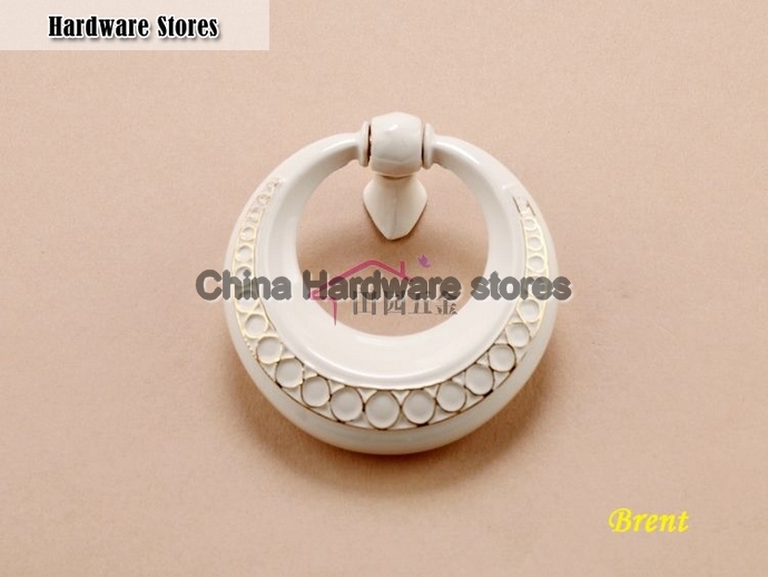 New Ivory White drawer knob, drawer pull, Dresser handle, Door pull, cupboard pull New Ivory White drawer knob, drawer pull, Dresser handle, Door pull, cupboard pull