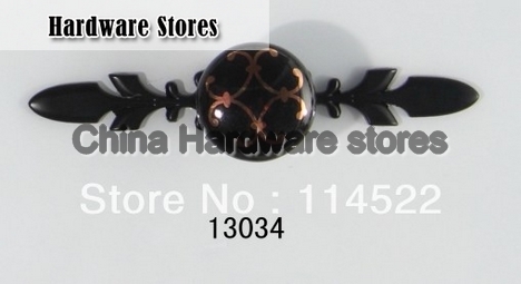 New design antique brass and ceramic door handles kitchen handles knobs wardrobe handles closet knob cabinet pulls classic 13034