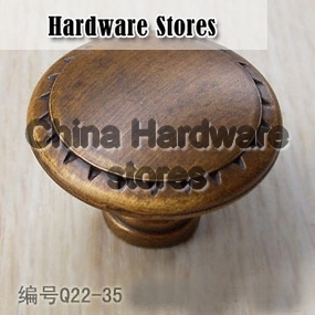 Q22-35Coffee antique copper European style handle/ambry drawer cupboard door knob Q22-35Coffee antique copper European style handle/ambry drawer cupboard door knob