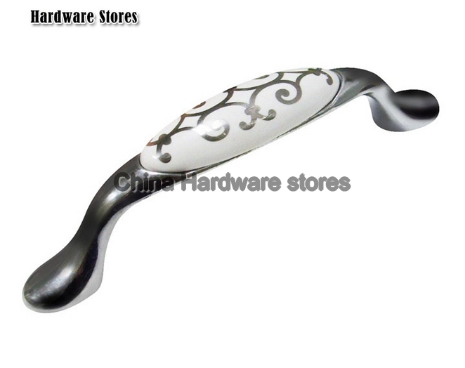 Royal style Ceramic door handles and knobs/ good quality knobs/ kitchen cupboard handles/ wardrobe cabinet knobs 50pc/lot C99-PC