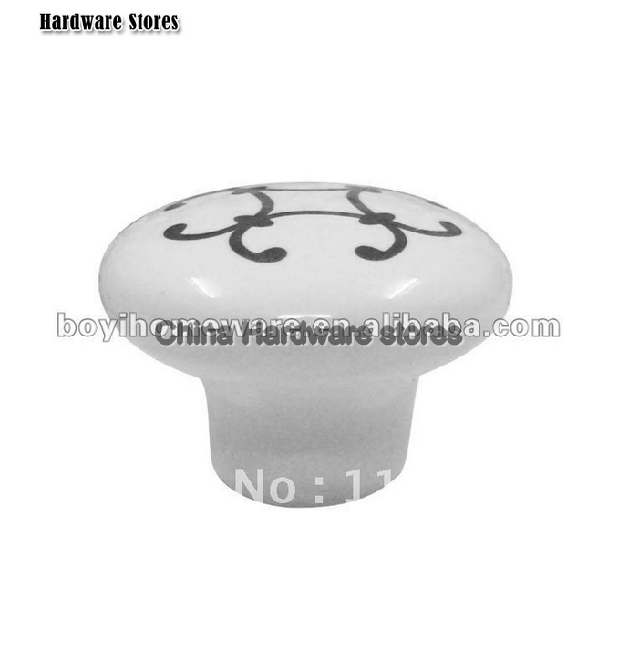 Special offer bargin kids dresser wardrobe knobs ceramic cupboard knob cabinet drawer knob kitchen handle R99
