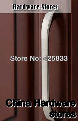 160mm Furniture Stainless Steel cabinet knobs Brushed Silver Handle drawer pulls knobs dresser handles
