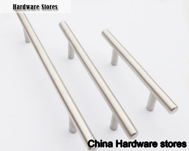 20Pcs Cabinet Hardware Stainless Steel Bar Pull Handle and Knobs (C.C..224mm Length:350mm)