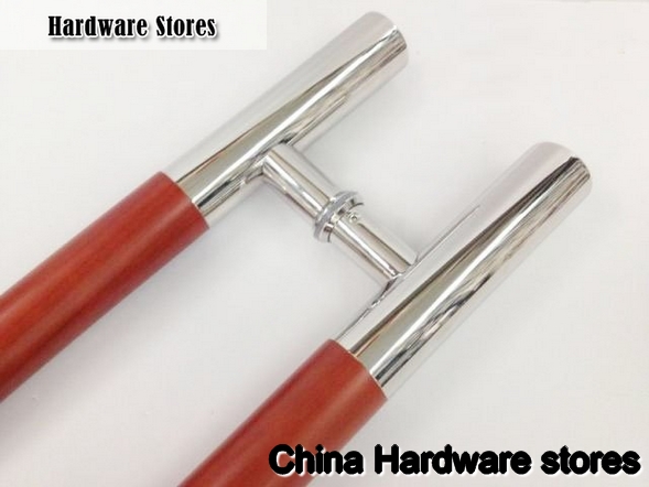 23 3/5'' Stainless Steel Pull Handle For Wood - Timber or Glass Entry Door ?Exterior Interior