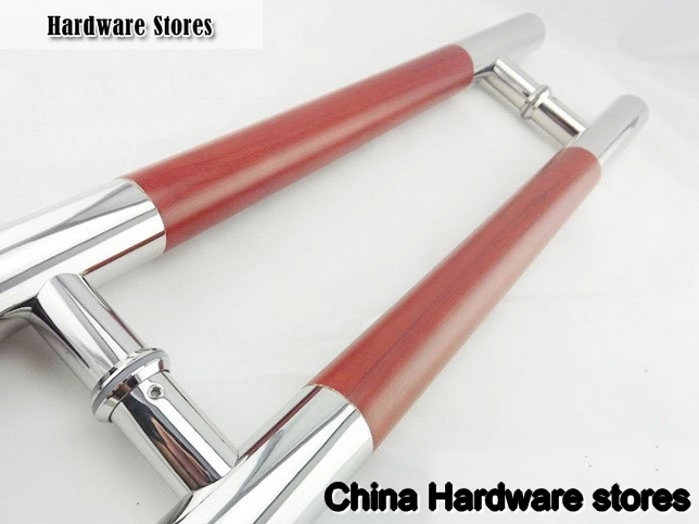 23 3/5'' Stainless Steel Pull Handle For Wood - Timber or Glass Entry Door ?Exterior Interior 23 3/5'' Stainless Steel Pull Handle For Wood - Timber or Glass Entry Door ?Exterior Interior