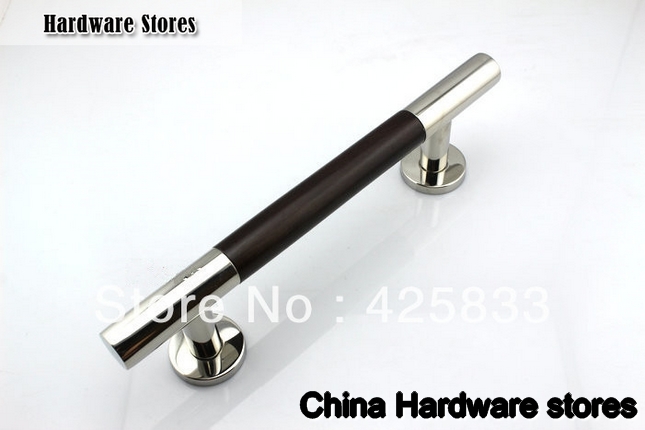 300mm 304 Stainless Steel &Walnut Glass & Wood Door Handles Furniture Dresser Chrome Silver Pulls and Knobs Drawer Hardware 300mm 304 Stainless Steel &Walnut Glass & Wood Door Handles Furniture Dresser Chrome Silver Pulls and Knobs Drawer Hardware