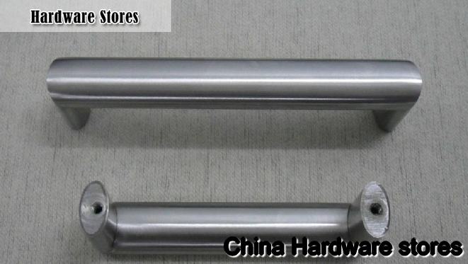 96mm Elliptic Furniture Hardware Stainless Steel Drawer Pulls Dresser Drawer Handles Porcelain Kitchen Cabinet Knobs