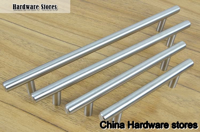 Furniture Hardware Stainless Steel Kitchen Cabinet Handles Bar T Handle(C.C.:385mm L:600mm) Furniture Hardware Stainless Steel Kitchen Cabinet Handles Bar T Handle(C.C.:385mm L:600mm)
