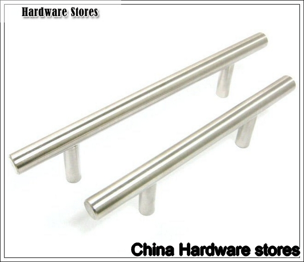 Kitchen Cabinet Handle, Bar Pull Handle Solid Stainless Steel 304(C.C.:64mm,Length:115mm)