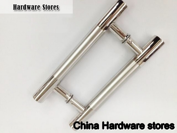 Stainless Steel Pull Push Handle For Wood -Glass Entry Front Door ?Exterior Interior