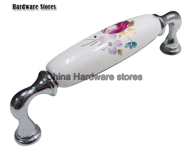 Unique ceramic door knobs and handles furniture polish brand knobs and handles furniture handle kids knobs 50pcs/lot G09-PC