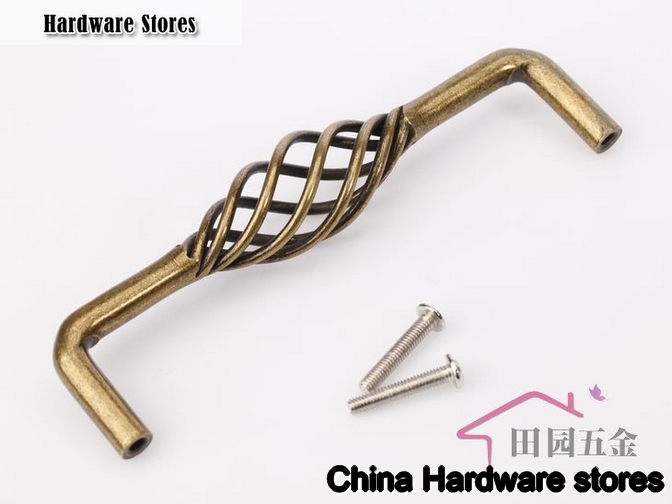 128MM Antique Bronze wardrobe HANDLE/ cabinet handle/ drawer handle/ cupboard handles C:128mm L:135mm MU-128AB
