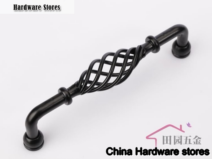 128MM European furniture kitchen cabinet handle / Iron birdcage hangle C:128mm L:135mm MUA-128
