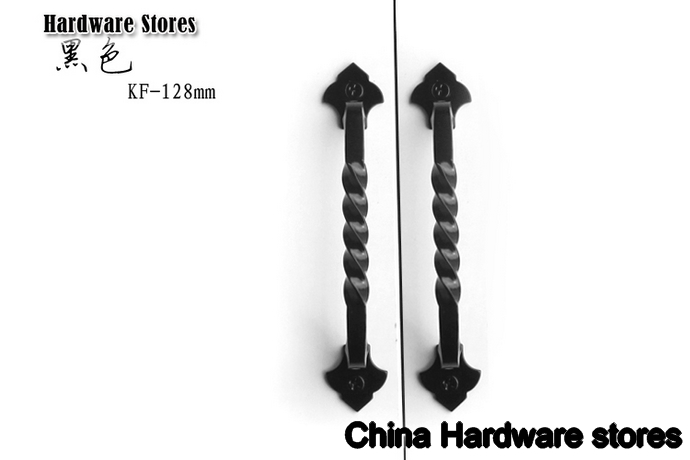 128mm pull handle / black cupboard pull handle/ Black cabinet knob/ drawer pull