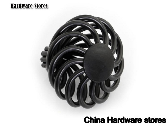 15Pcs/Lot European style Black Birdcage Kitchen Handle Pull Knob ( D:45MM H:40MM ) 15Pcs/Lot European style Black Birdcage Kitchen Handle Pull Knob ( D:45MM H:40MM )