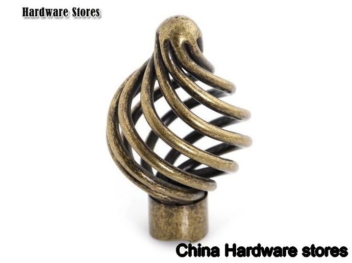 15Pcs/Lot Small Size Round Antique Brass Birdcage Furniture Drawer Pull Handle( D:35MM H:55MM ) 15Pcs/Lot Small Size Round Antique Brass Birdcage Furniture Drawer Pull Handle( D:35MM H:55MM )