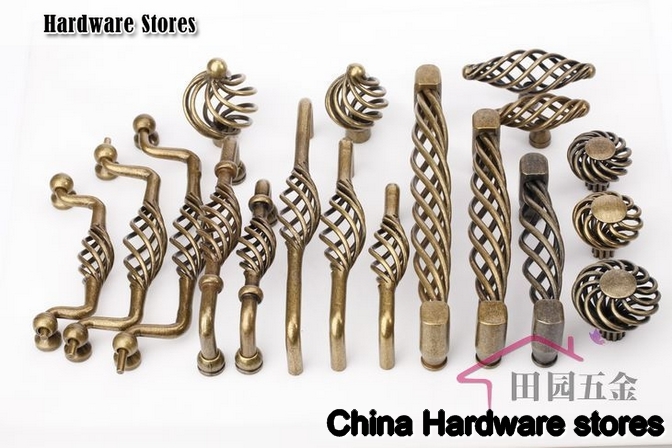 160mm Garden style Antique bronze drawer pull /furniture kitchen cabinet handle European design C:160mm L:173mm MH-160