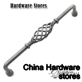 192MM antique silver Pull cabinet handle / Antique birdcage handle
