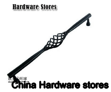 300mm Garden door pull handle /door handle/ , black pull handle C:300mm L:315mm 300mm Garden door pull handle /door handle/ , black pull handle C:300mm L:315mm