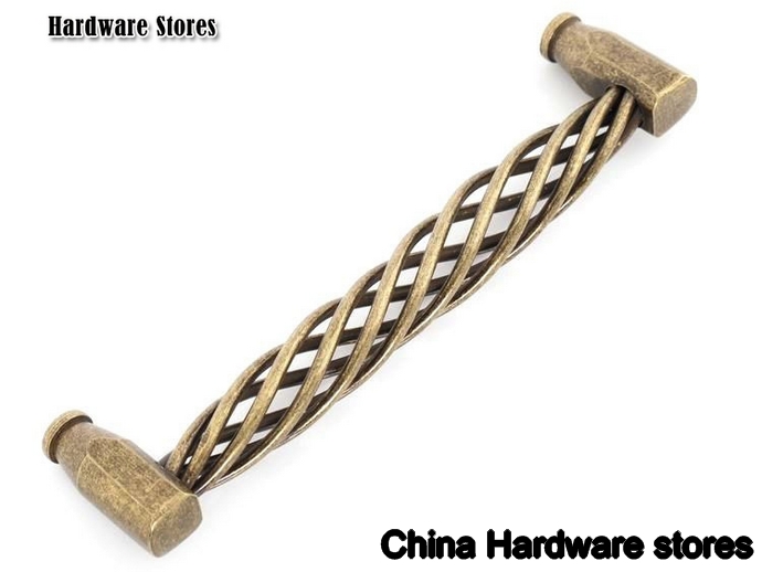 5Pcs/Lot Drawer pull handle Black birdcage Cabinet Handle ( C:C:160MM L:173MM H:38MM )