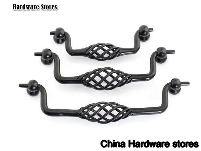 Decorite Cabinet Hardware Black Iron ?Knob Handle NEW (C.C.:96mm,Length:110mm) Decorite Cabinet Hardware Black Iron ?Knob Handle NEW (C.C.:96mm,Length:110mm)