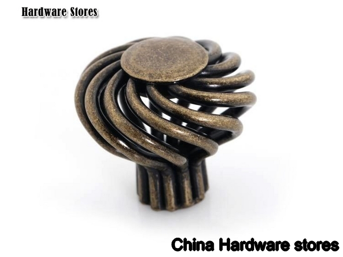 Furniture Accessories Iron Antique Kitchen Cabinet and Furniture Knobs (Diameter:32mm)