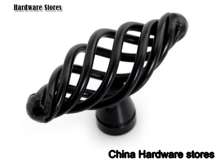 Furniture Accessories Iron Kitchen Cabinet and Furniture Knobs (Length:55mm)
