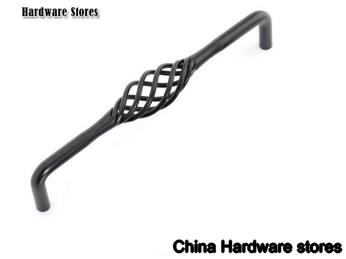 Iron-nickel handle and knobs Green Ancient Birdcage European furniture kitchen/ cabinet/armoire/door/drawer/ handle knob U-160