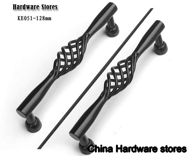 Matte Black Kitchen Drawer Pulls Handles For Dresser Or Cabinet(C.C.:128mm, L:140mm) Matte Black Kitchen Drawer Pulls Handles For Dresser Or Cabinet(C.C.:128mm, L:140mm)
